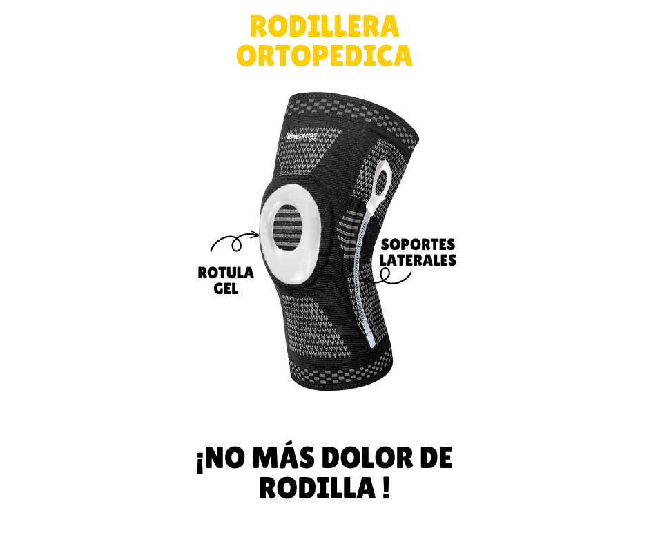 Rodillera Ortopédica con Soporte y Alivio Inmediato – Incluye Video Exclusivo de Ejercicios