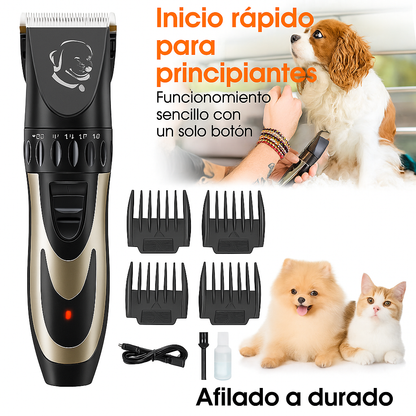 Maquina corta pelo mascotas Premium